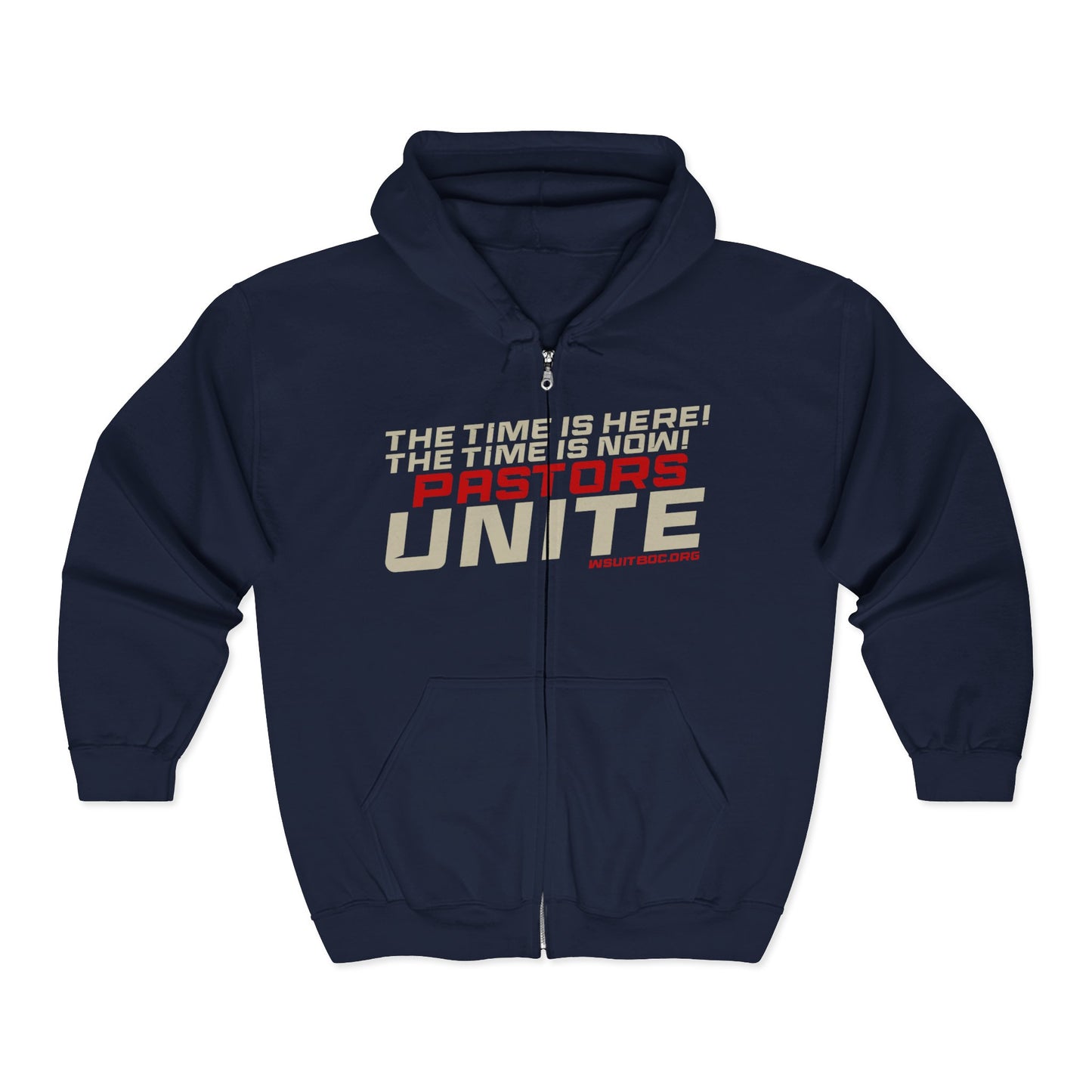 B Pastors Unite Full Zip Hoodie