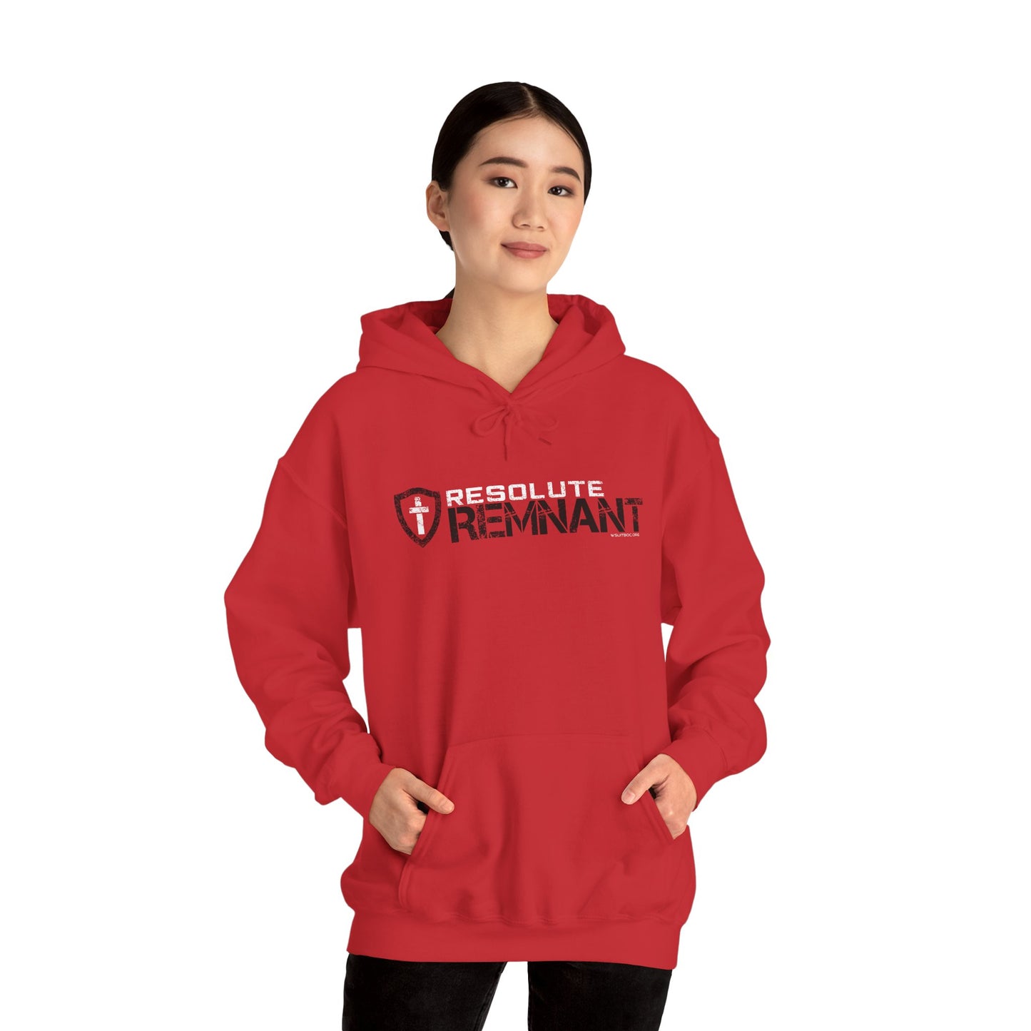 A+ Resolute Remnant Logo Heavy Blend Hoodie