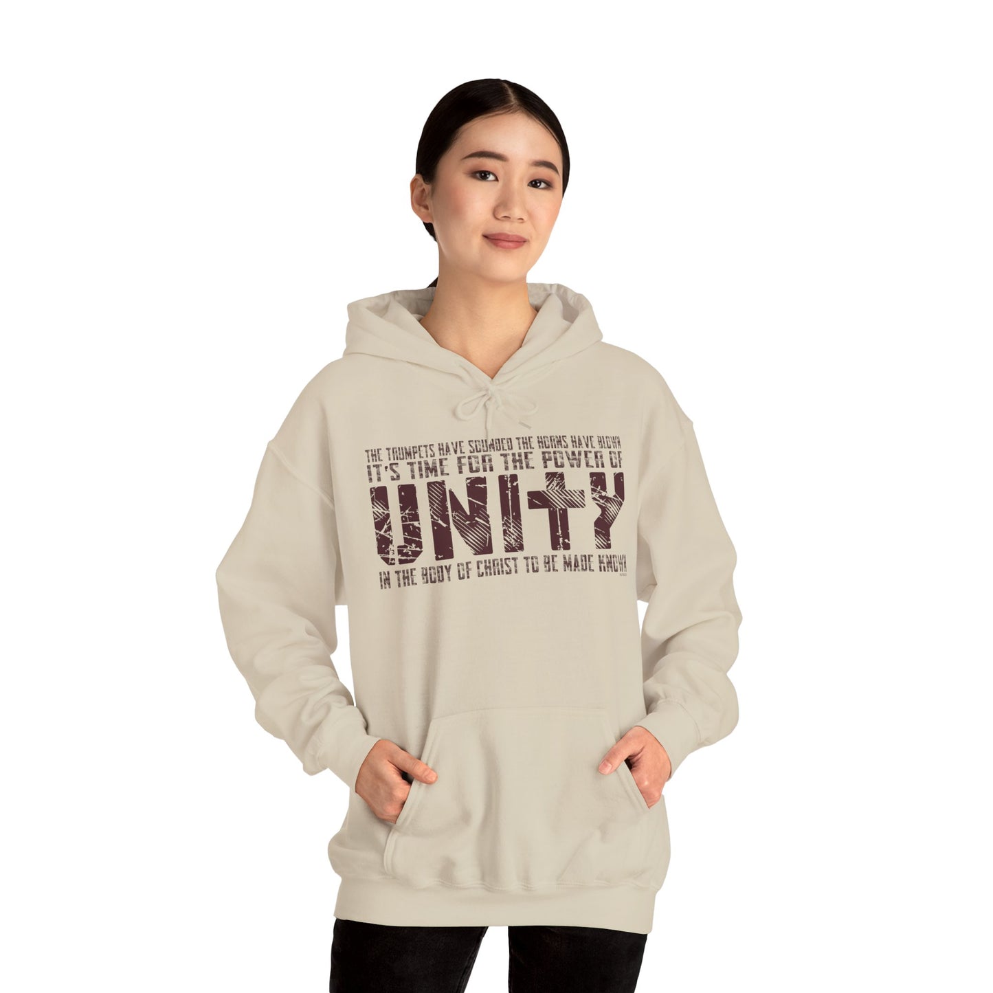 B- Uni Tee Heavy Blend Hoodie