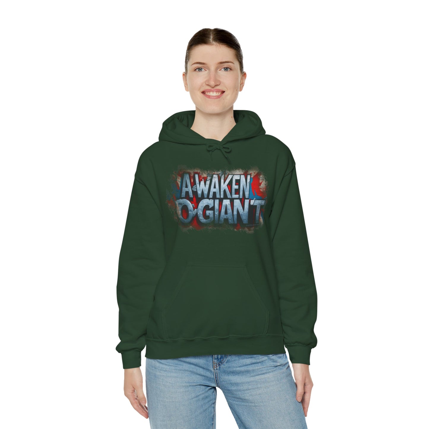 Awaken Oh Giant Heavy Blend Hoodie