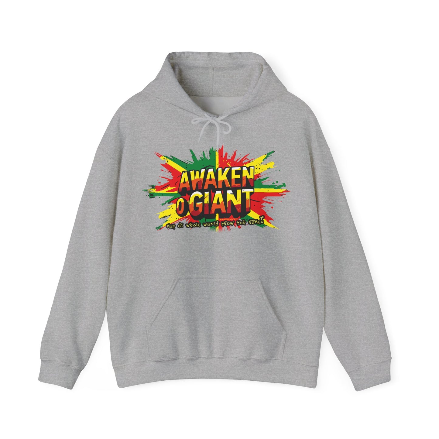 Awaken Oh Giant Reggae Edition Heavy Blend Hoodie