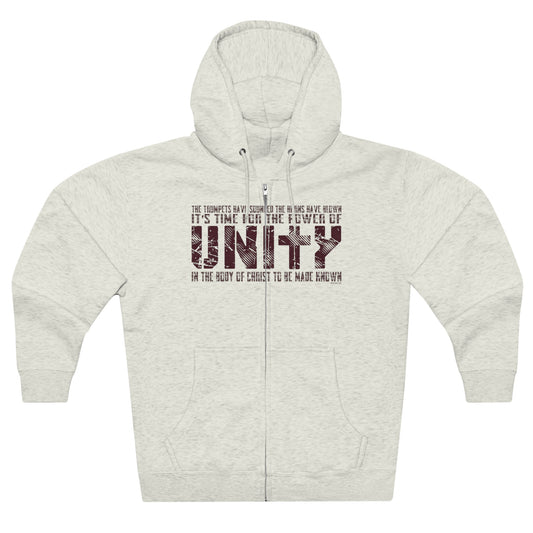 B- Uni Tee Full Zip Hoodie