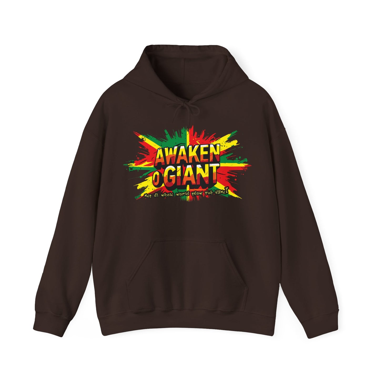 Awaken Oh Giant Reggae Edition Heavy Blend Hoodie