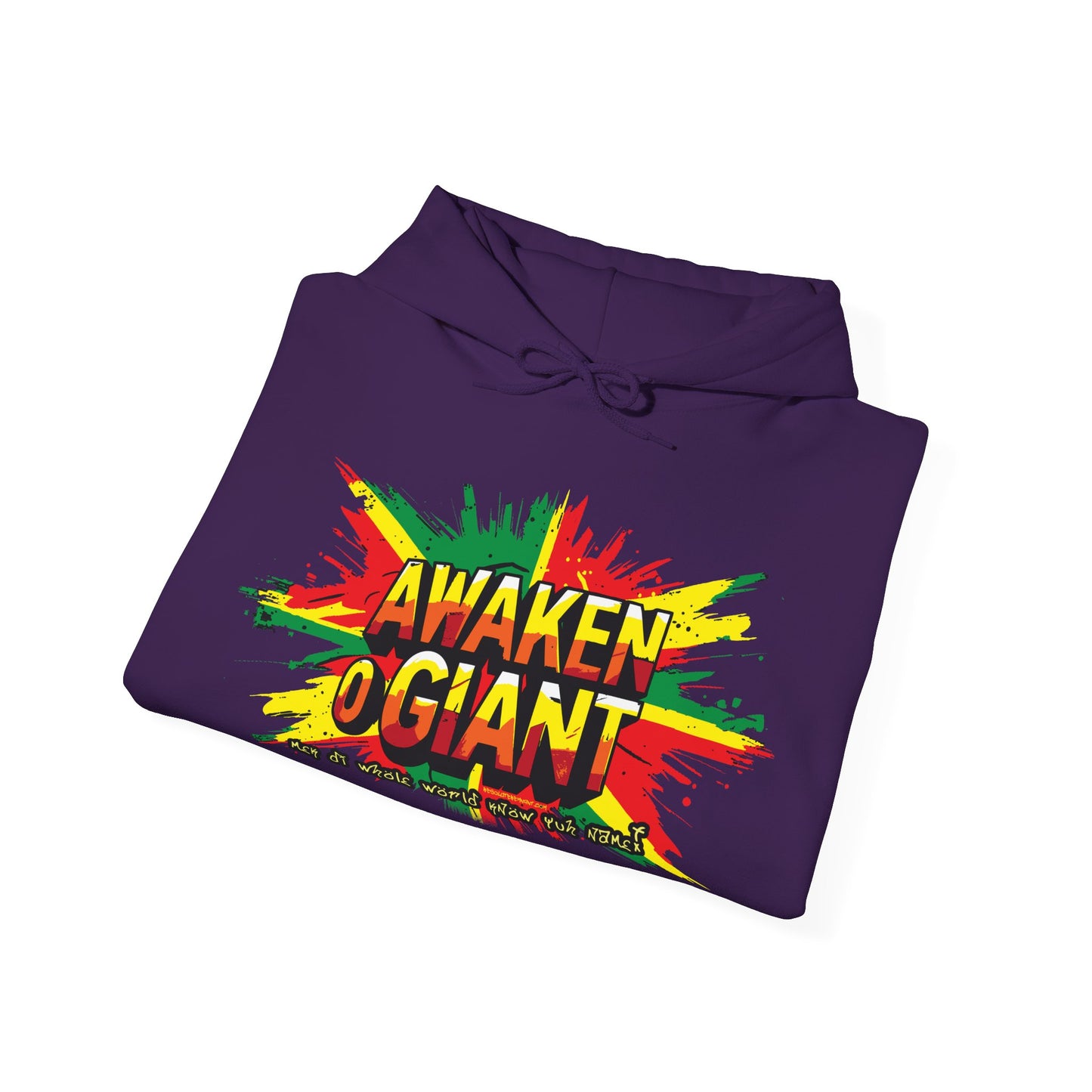 Awaken Oh Giant Reggae Edition Heavy Blend Hoodie