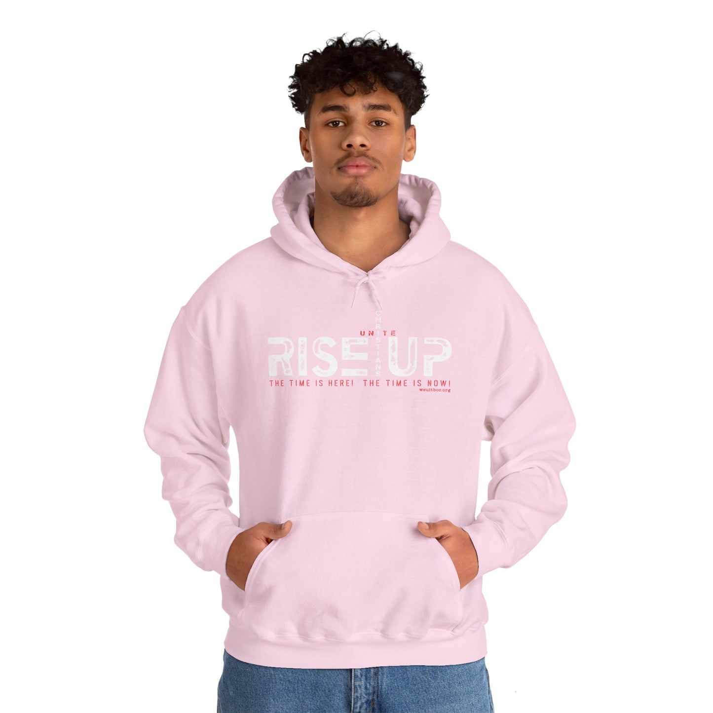 D Rise Up1 Heavy Blend Hoodie