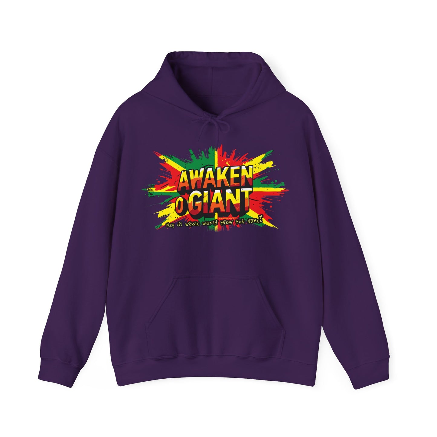 Awaken Oh Giant Reggae Edition Heavy Blend Hoodie
