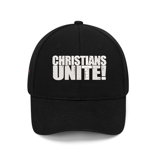 CHRISTIANS UNITE Embroidered Baseball Cap