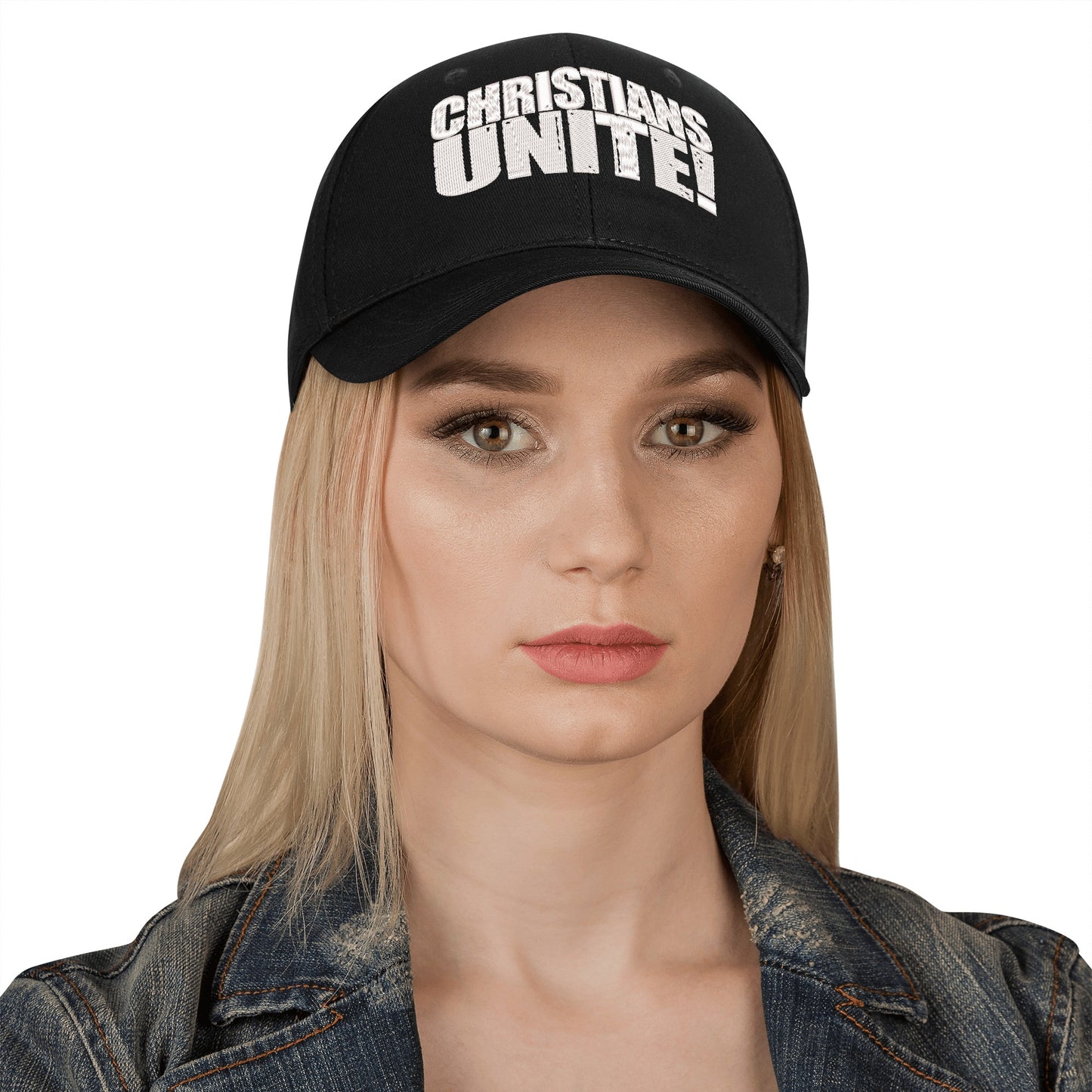 CHRISTIANS UNITE Embroidered Baseball Cap