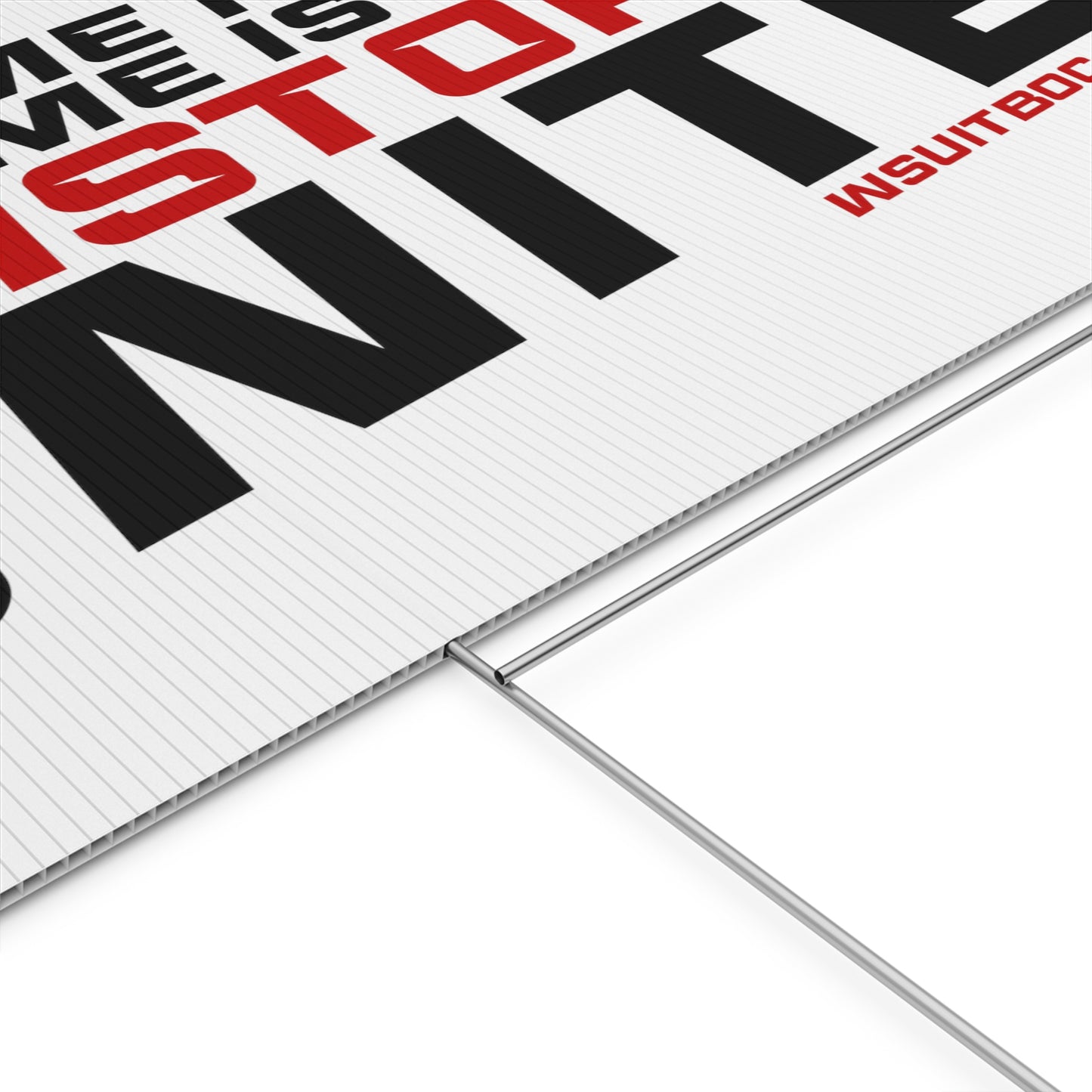 Pastors Unite Plastic Yard Sign