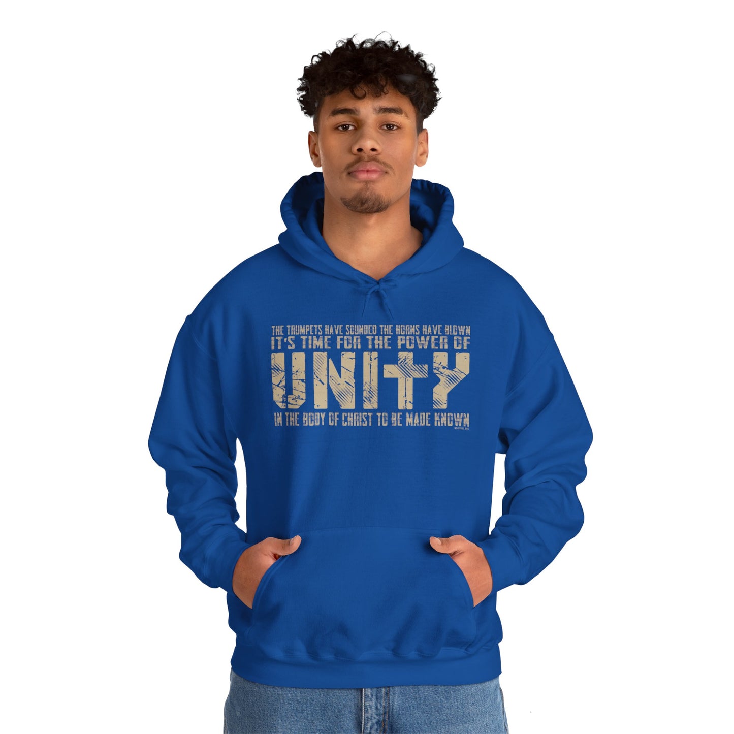 B Uni Tee Heavy Blend Hoodie