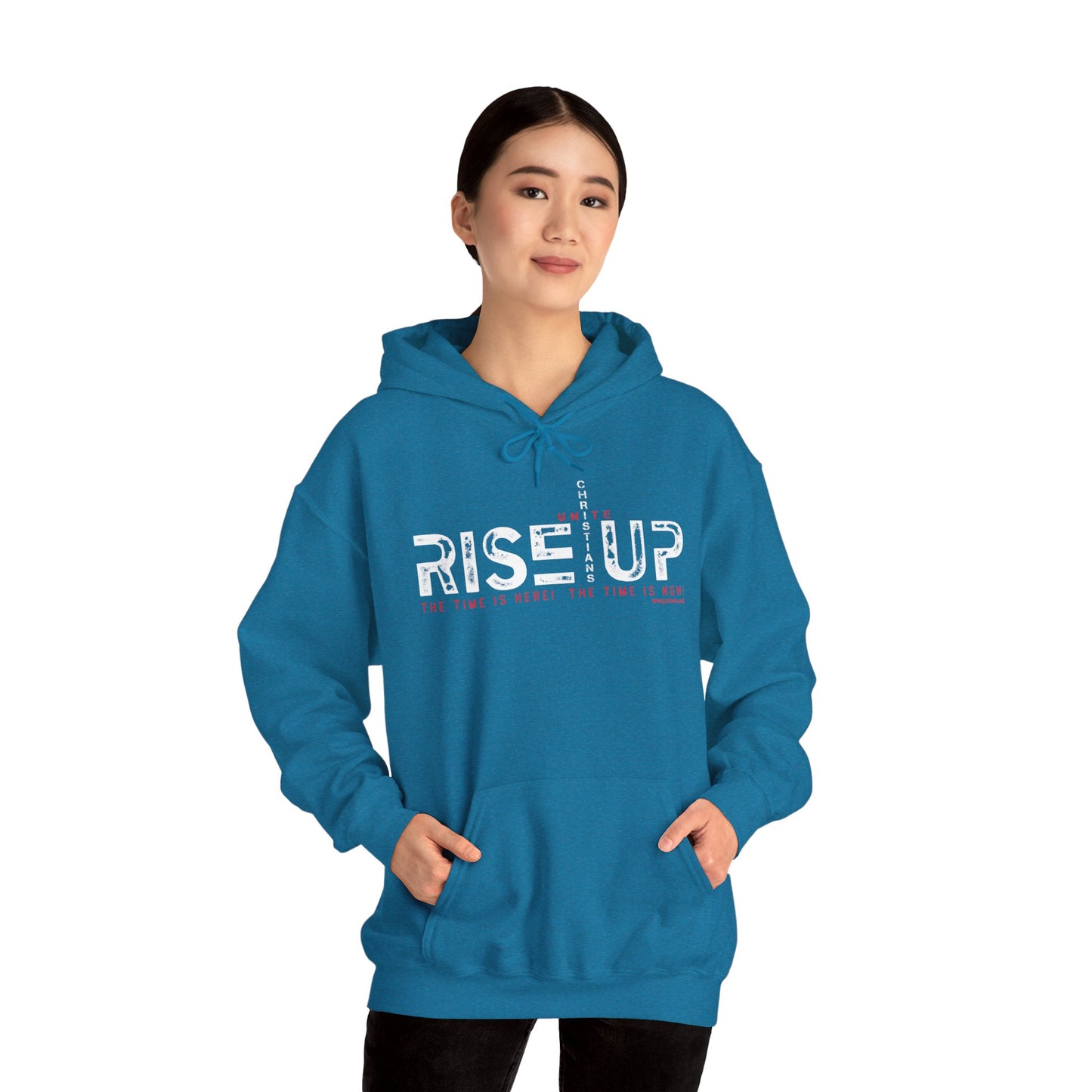 D Rise Up1 Heavy Blend Hoodie