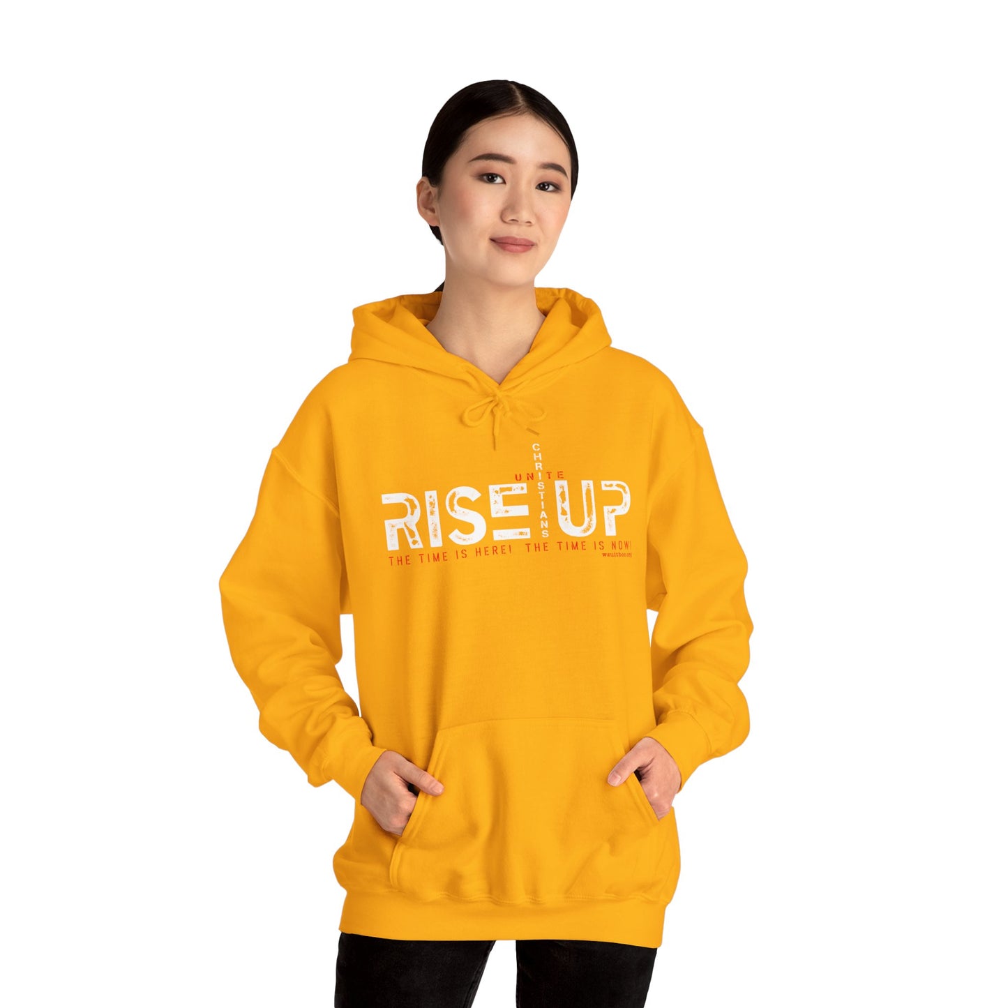 D Rise Up1 Heavy Blend Hoodie