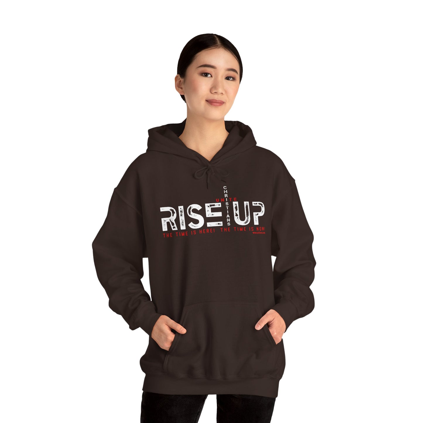 D Rise Up1 Heavy Blend Hoodie