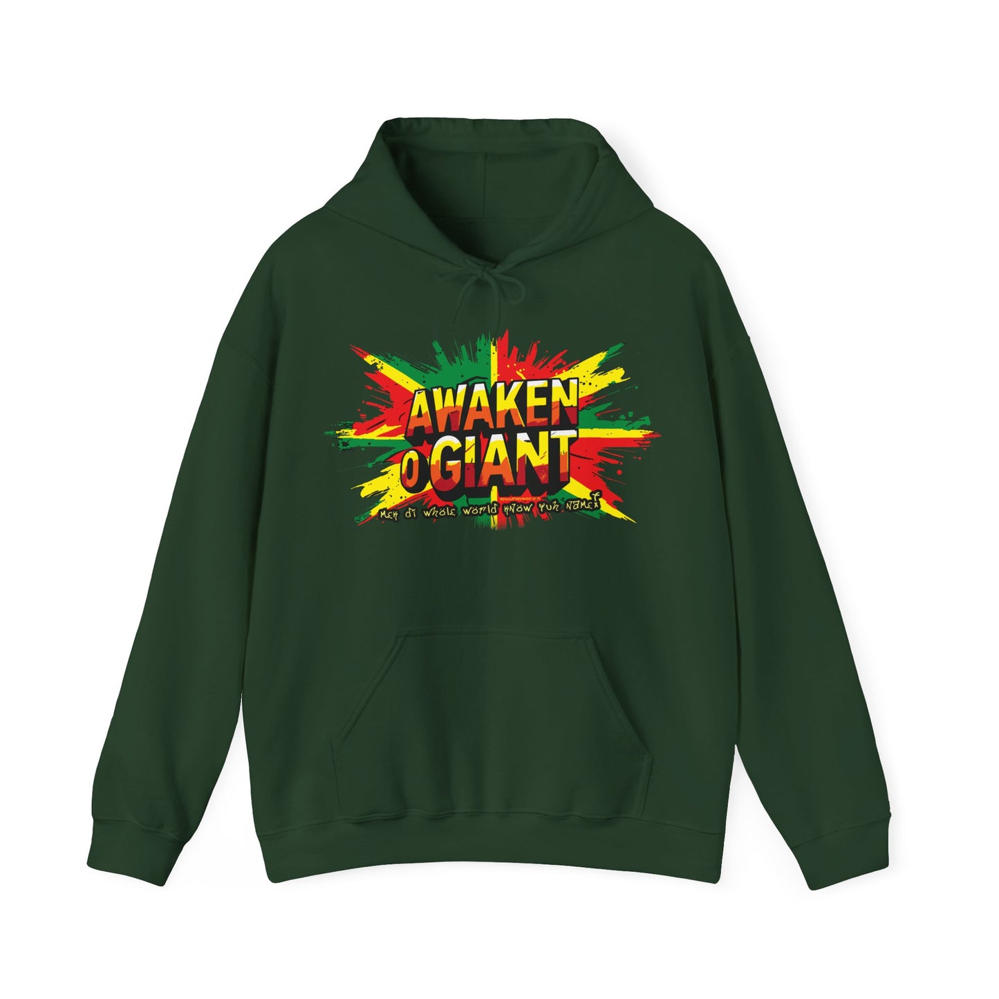 Awaken Oh Giant Reggae Edition Heavy Blend Hoodie