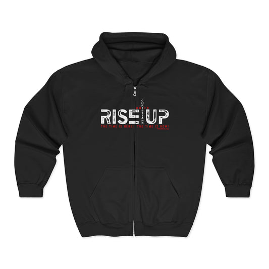 D Rise Up1 Full Zip Hoodie