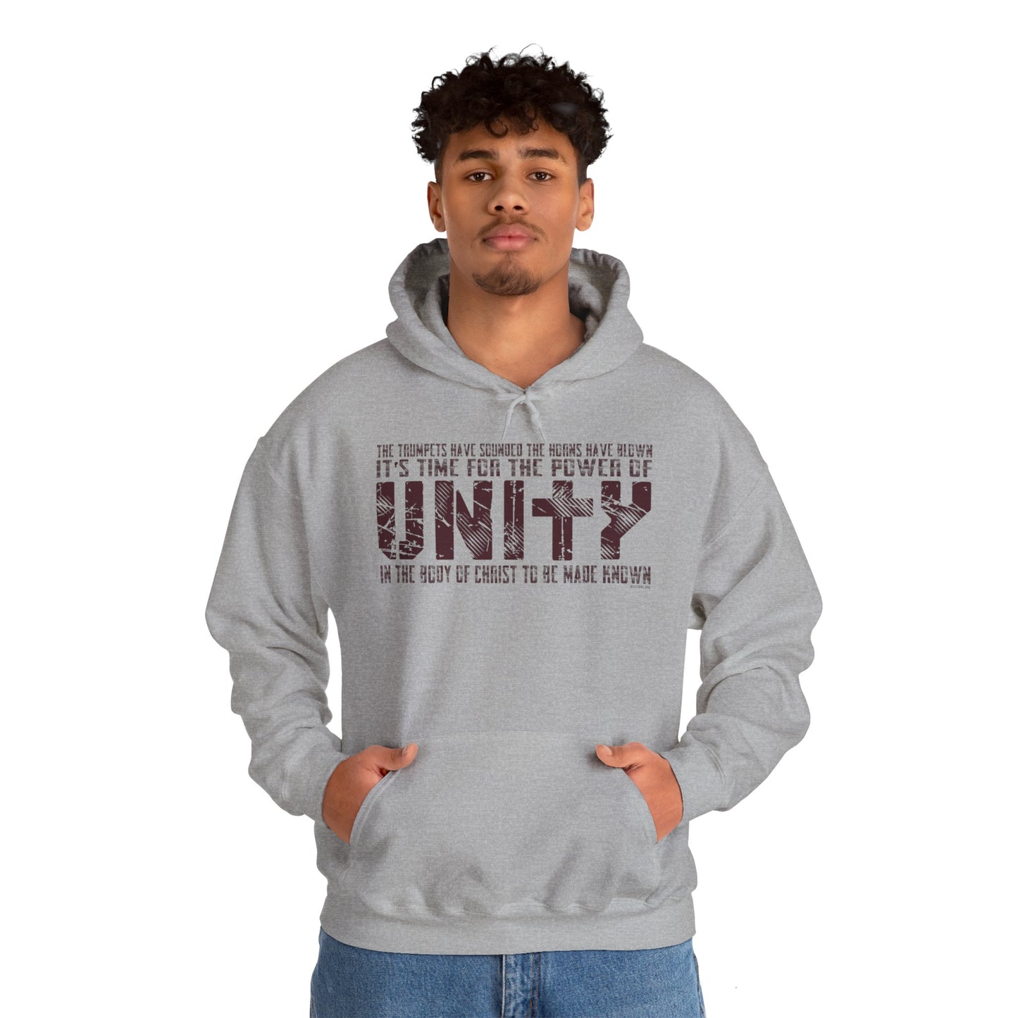 B- Uni Tee Heavy Blend Hoodie