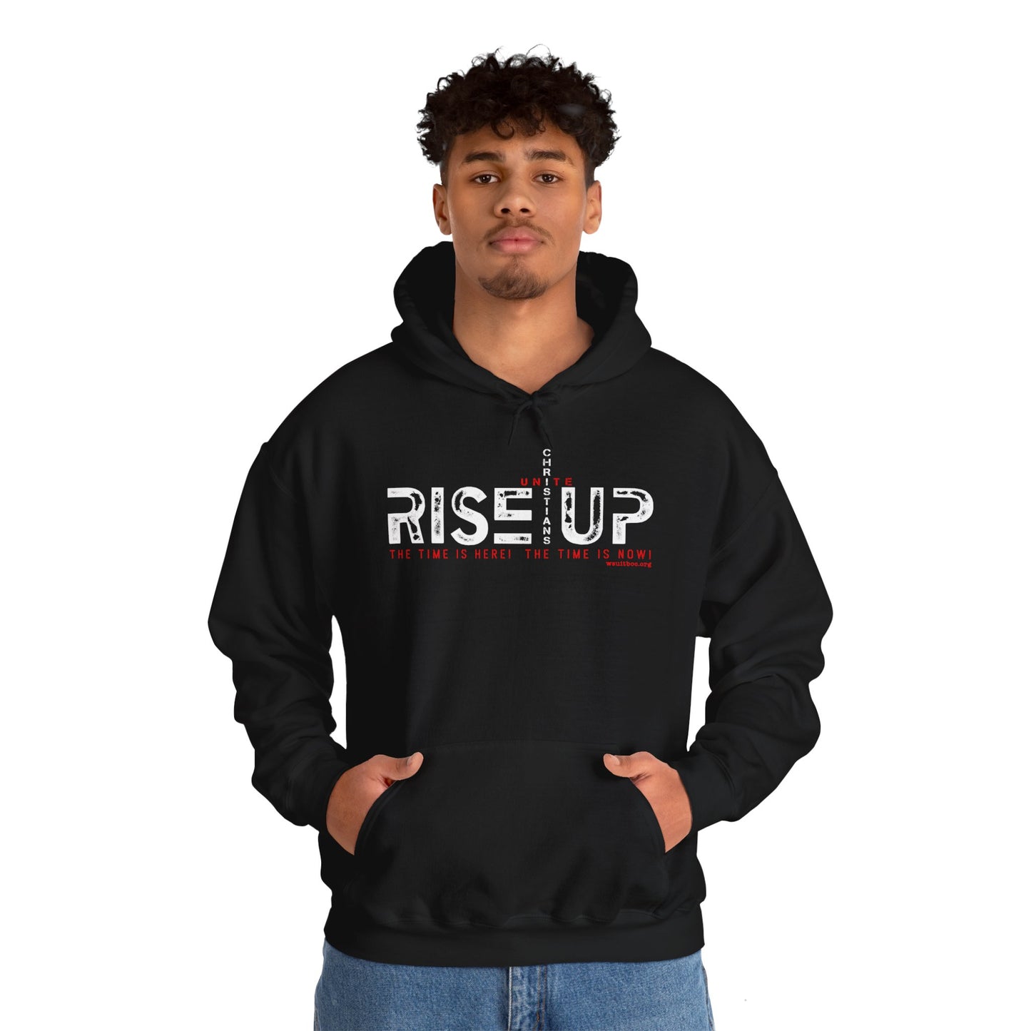 D Rise Up1 Heavy Blend Hoodie