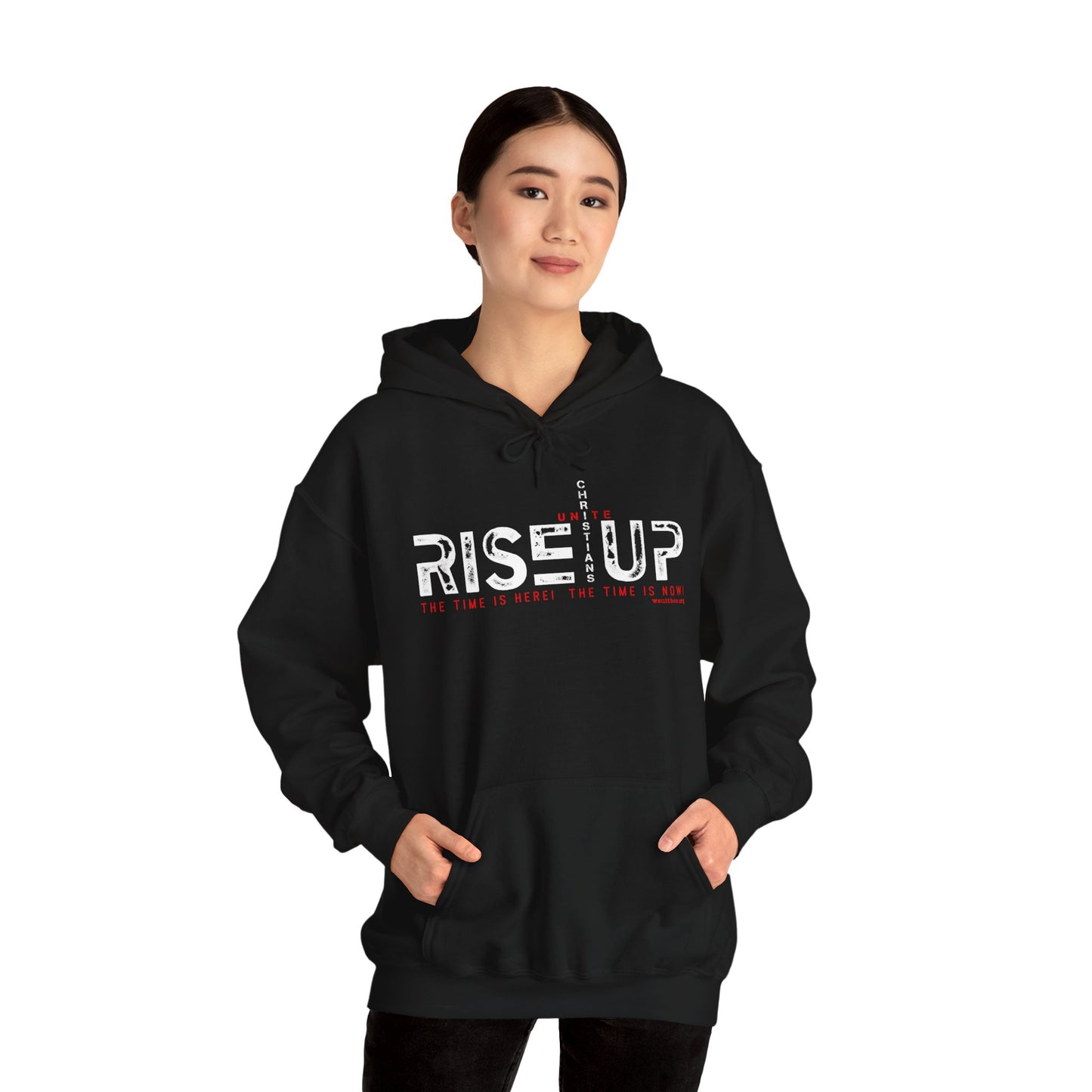 D Rise Up1 Heavy Blend Hoodie