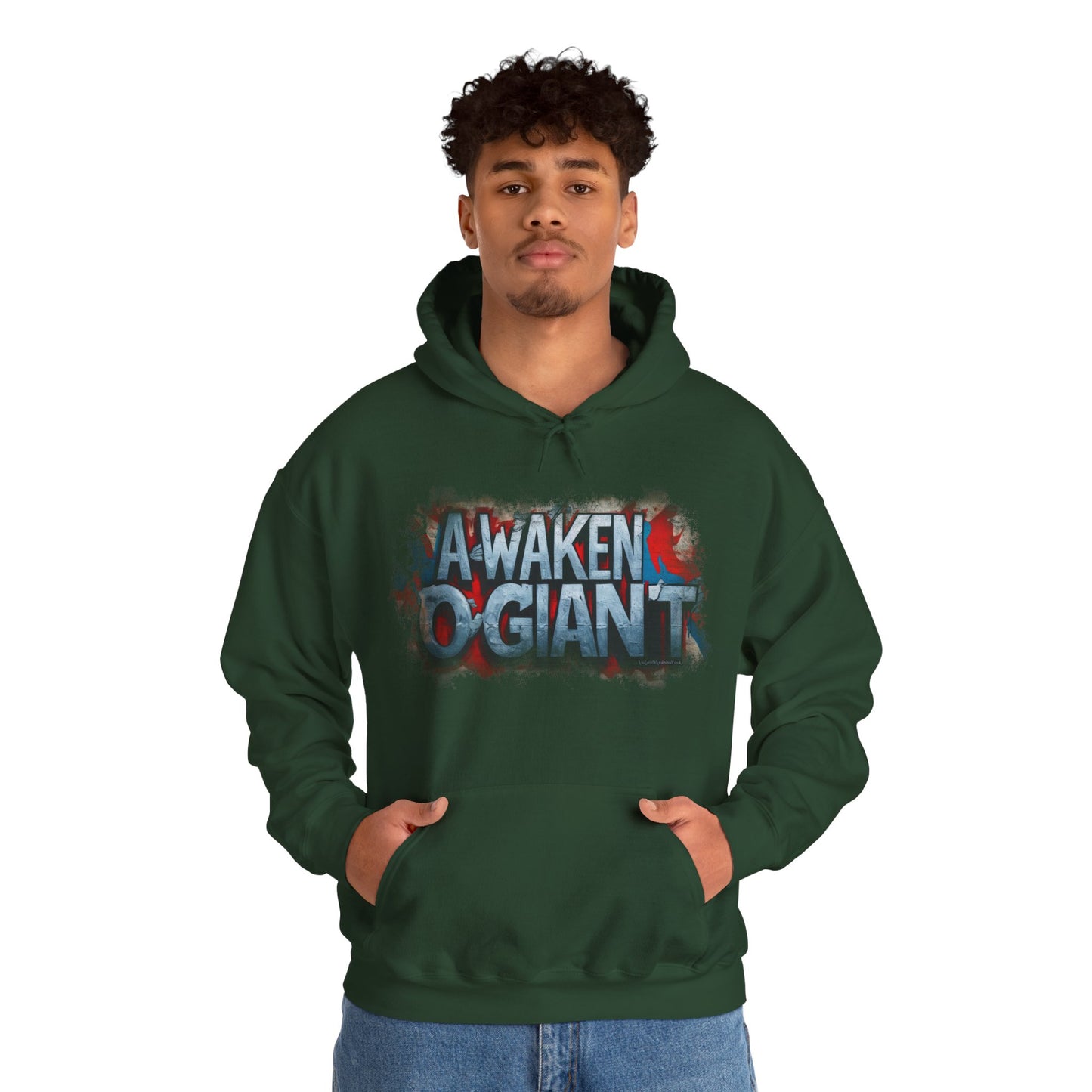 Awaken Oh Giant Heavy Blend Hoodie