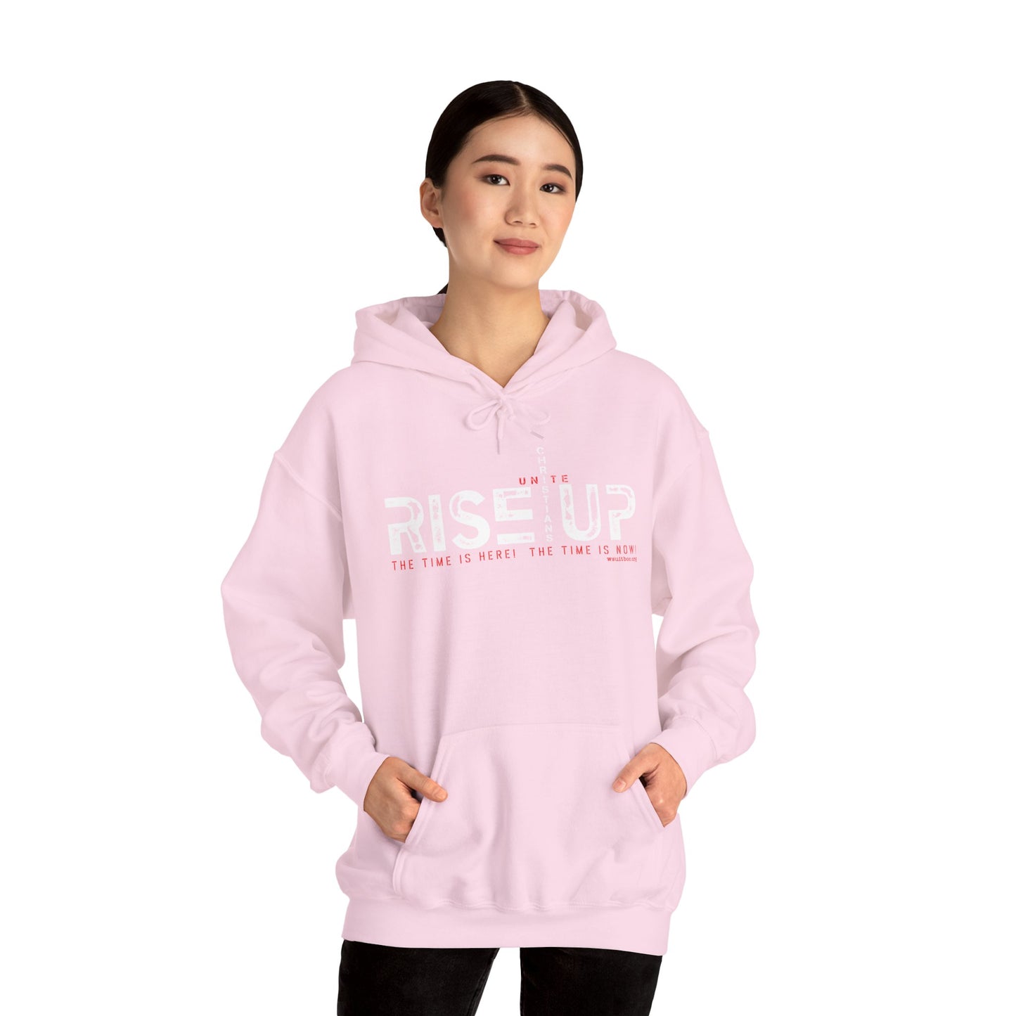 D Rise Up1 Heavy Blend Hoodie