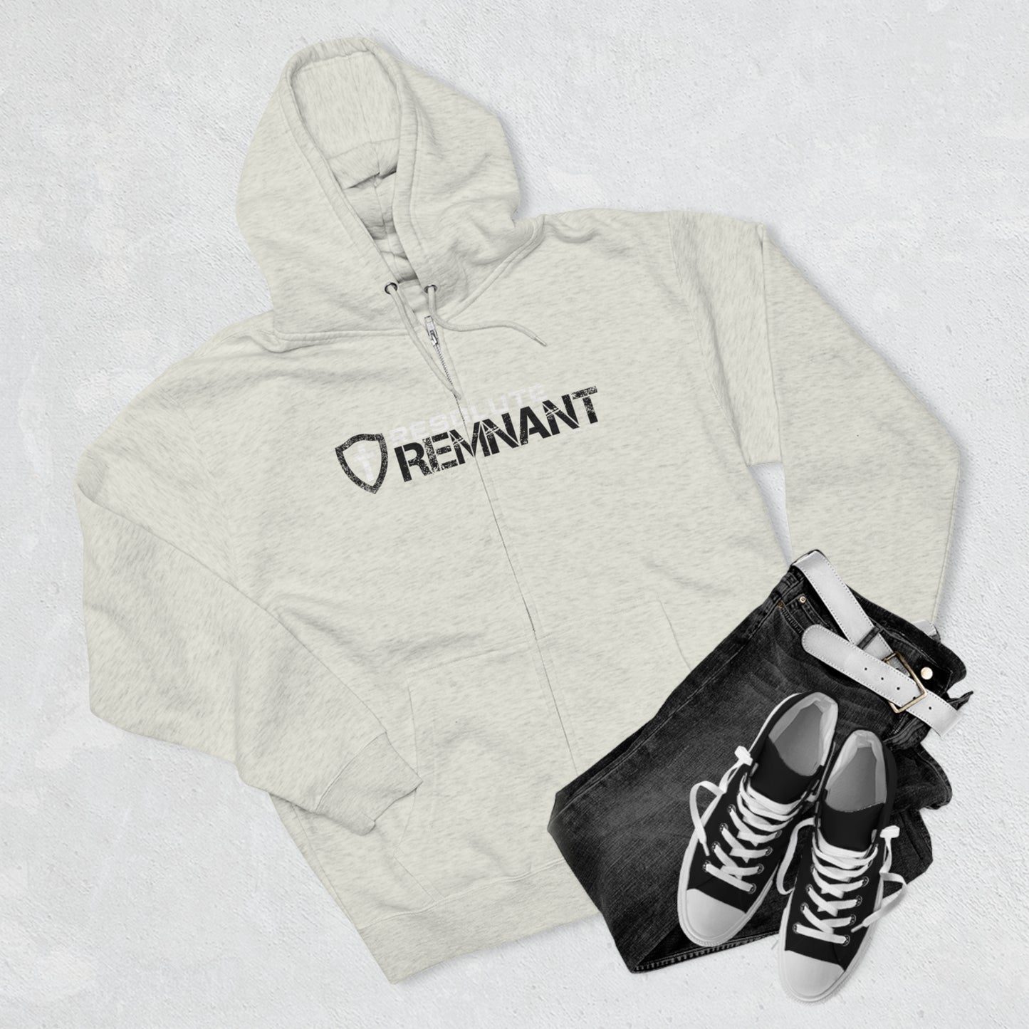 A+ Resolute Remnant Logo Full Zip Hoodie
