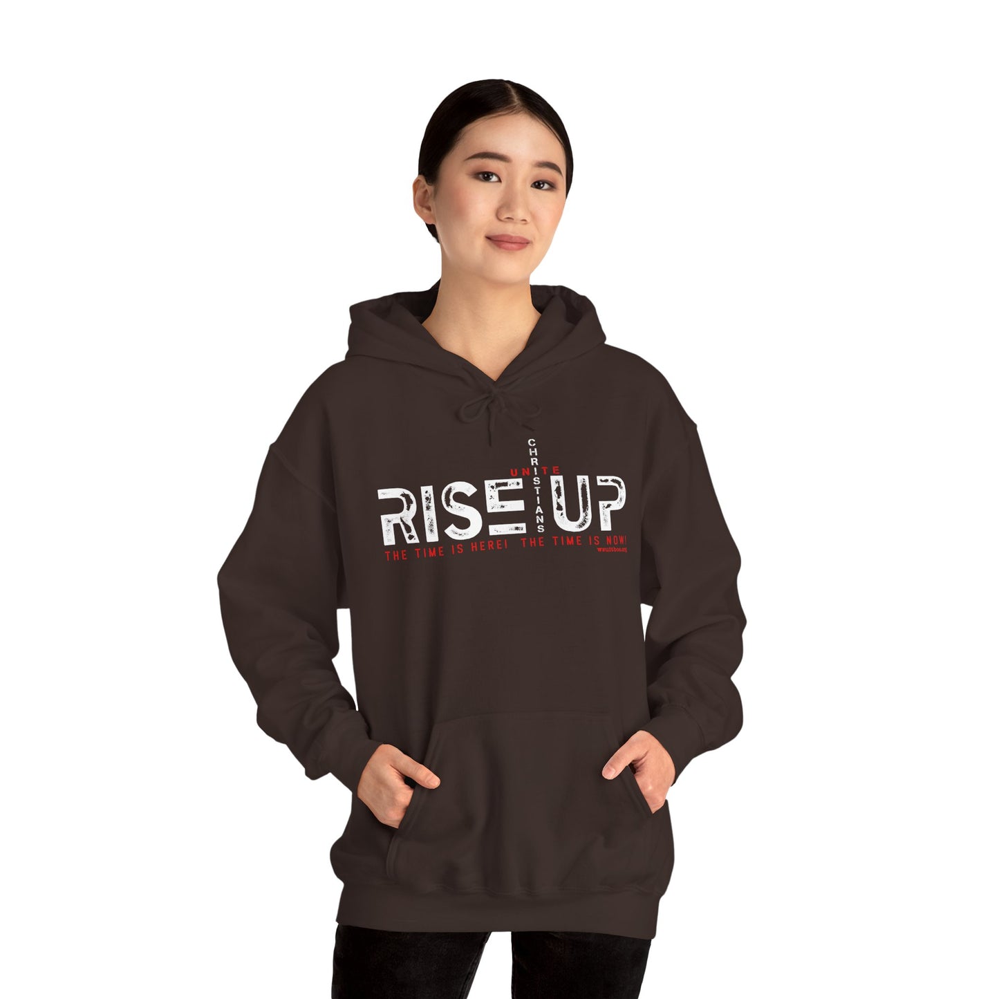 D Rise Up1 Heavy Blend Hoodie