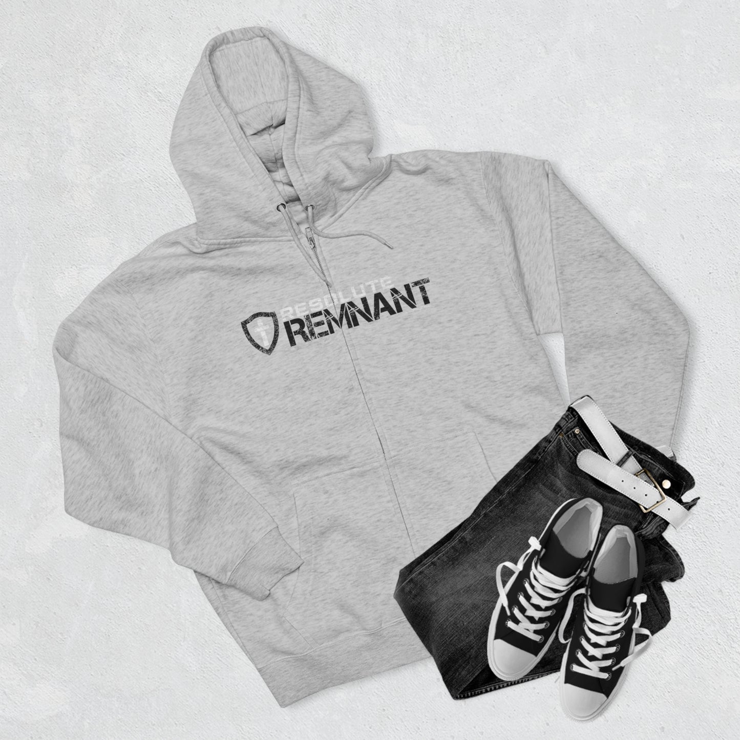 A+ Resolute Remnant Logo Full Zip Hoodie