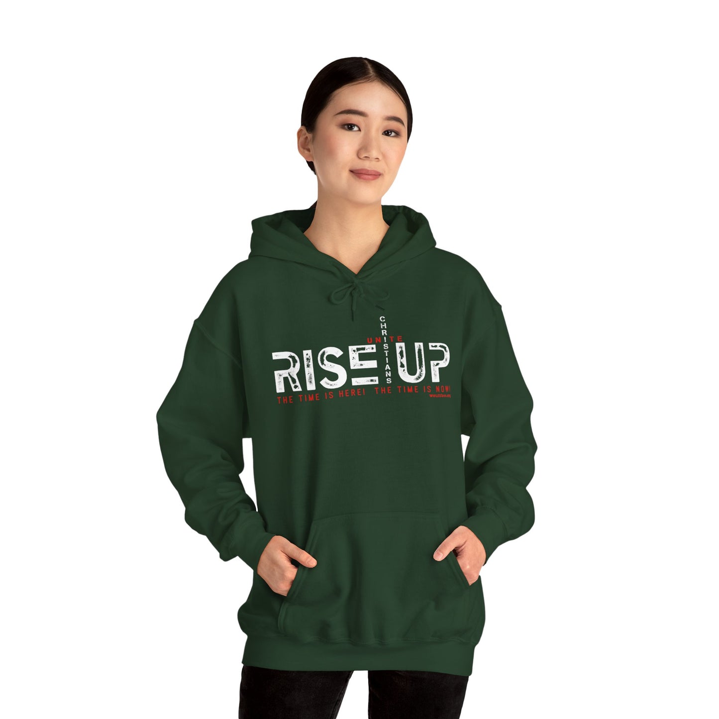 D Rise Up1 Heavy Blend Hoodie