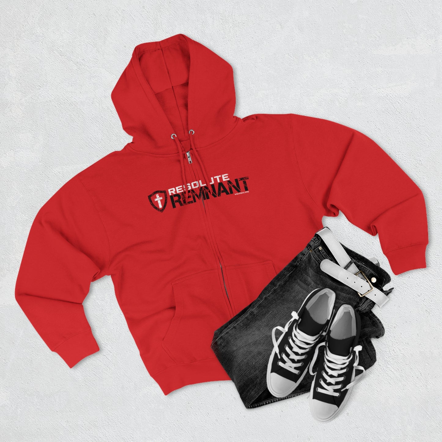 A+ Resolute Remnant Logo Full Zip Hoodie