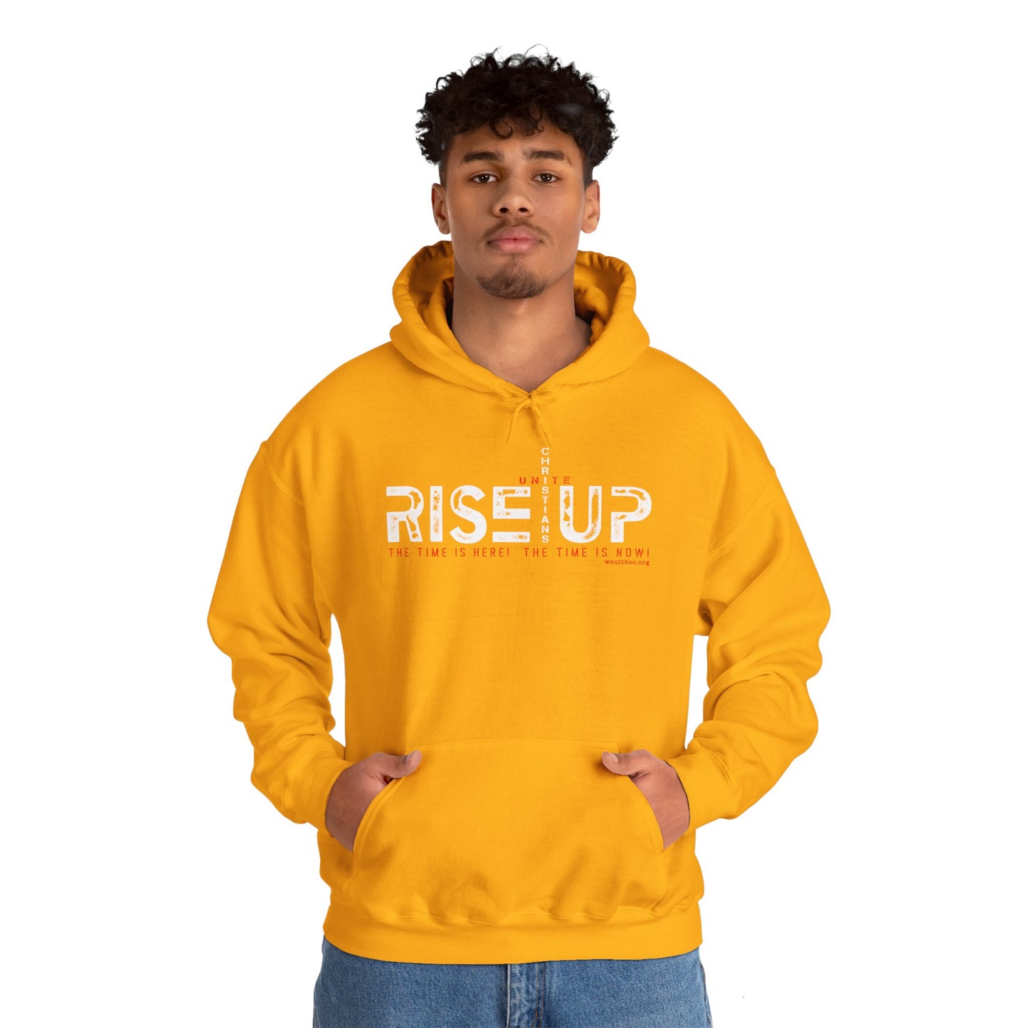 D Rise Up1 Heavy Blend Hoodie