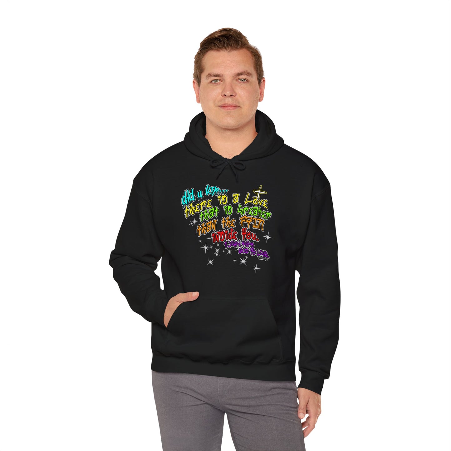 N Stronglove Heavy Blend Hoodie