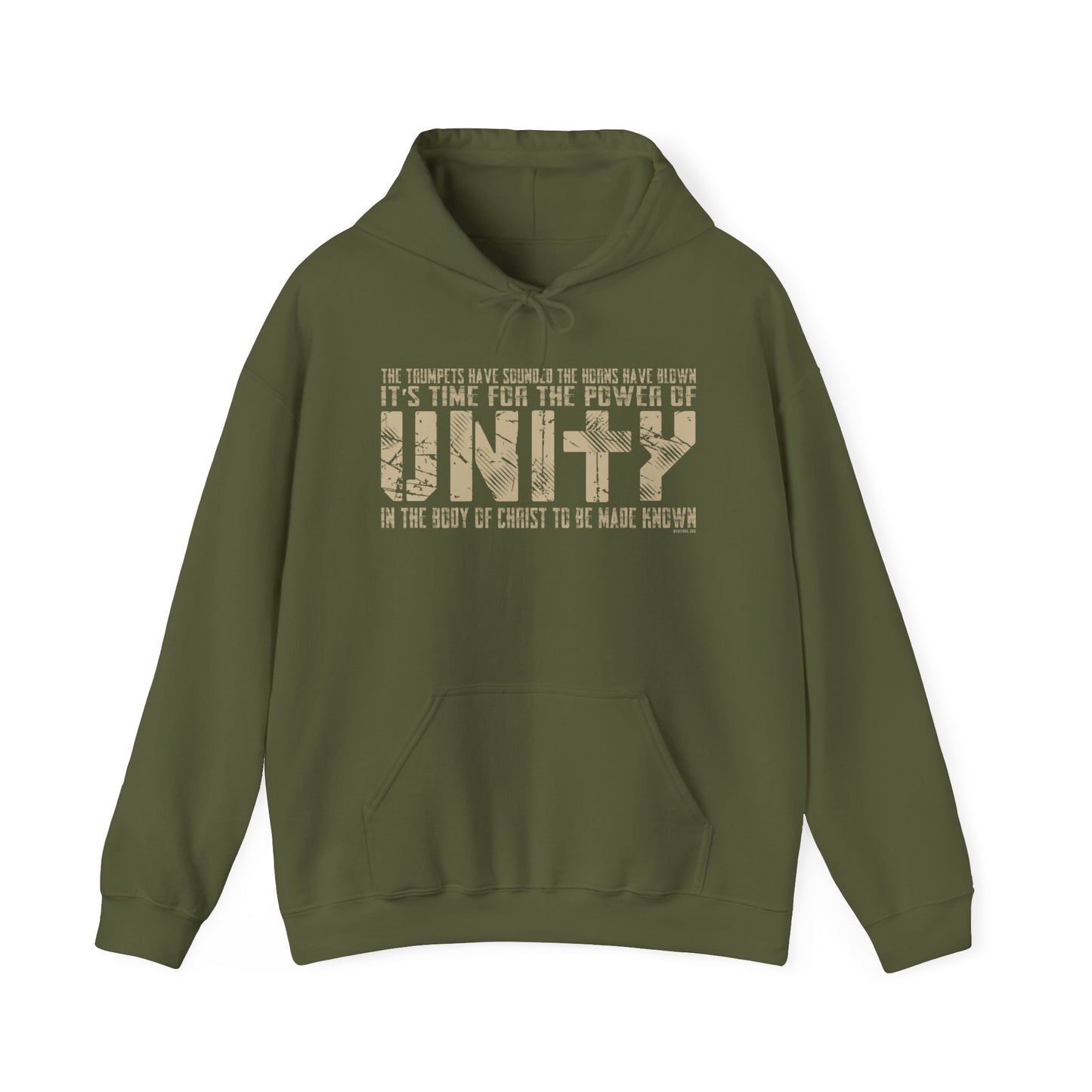 B Uni Tee Heavy Blend Hoodie