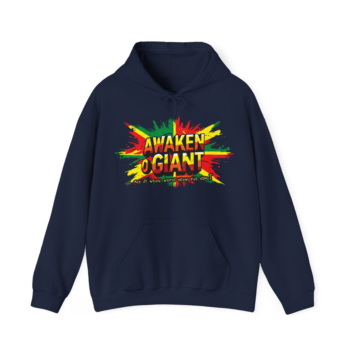Awaken Oh Giant Reggae Edition Heavy Blend Hoodie