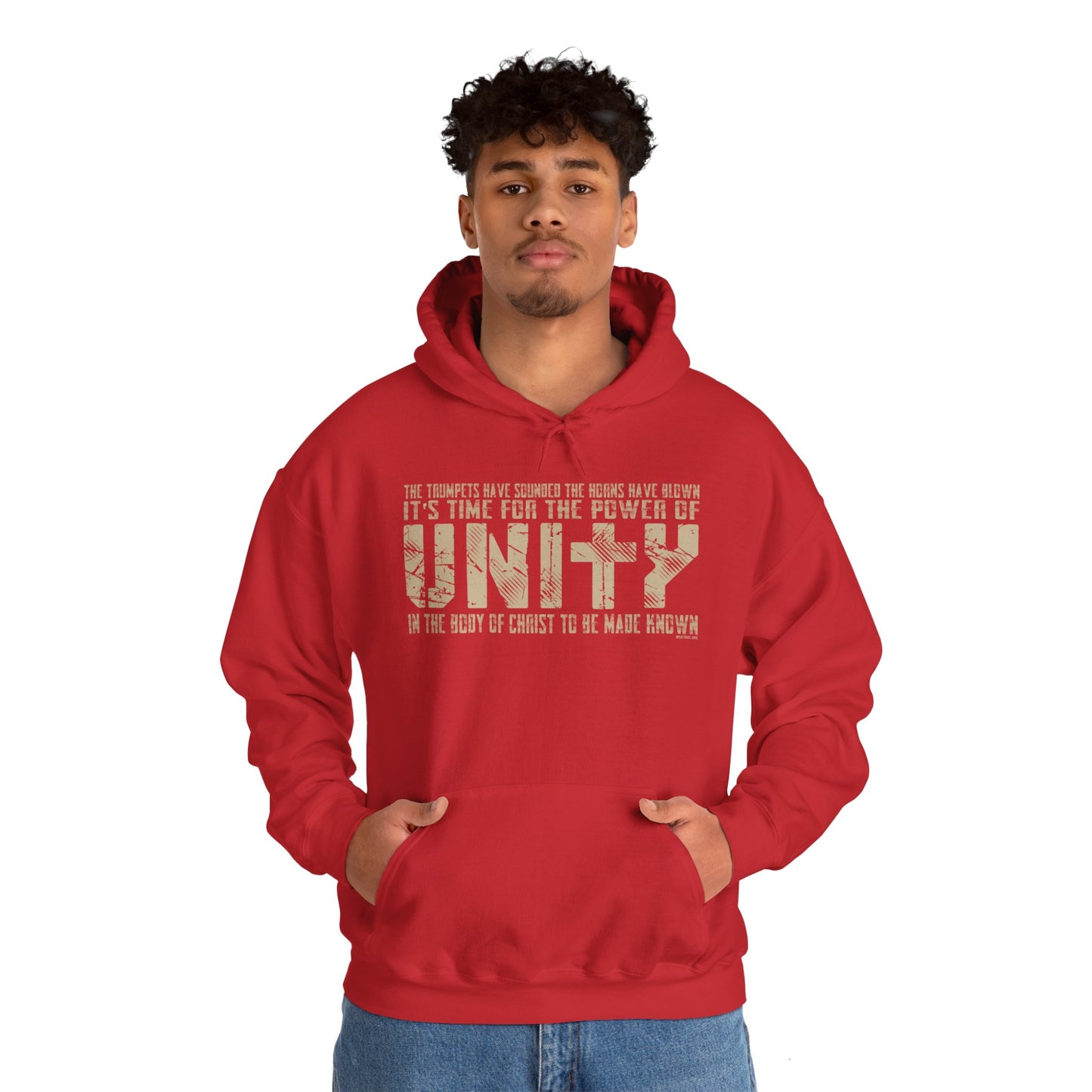 B Uni Tee Heavy Blend Hoodie