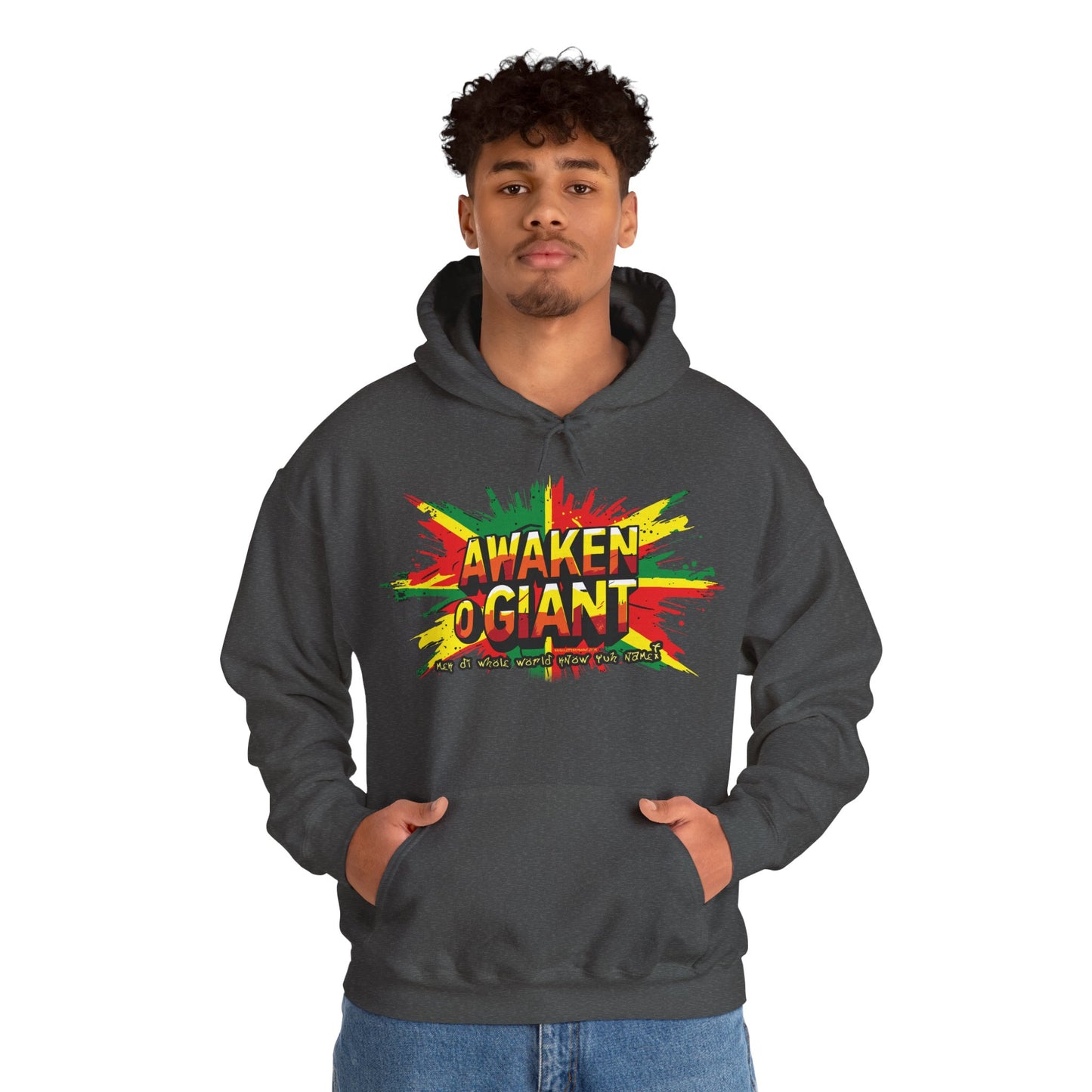 Awaken Oh Giant Reggae Edition Heavy Blend Hoodie