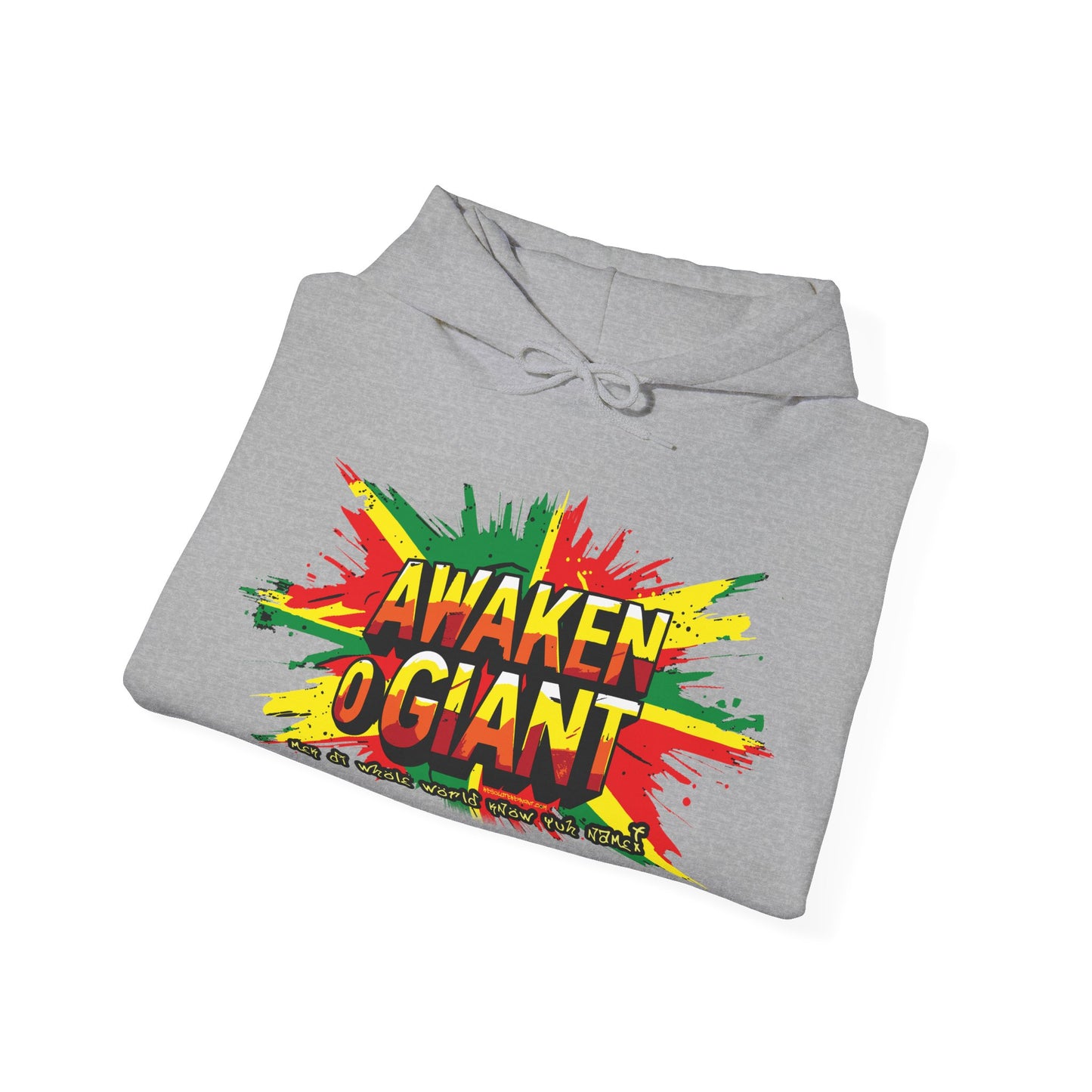 Awaken Oh Giant Reggae Edition Heavy Blend Hoodie