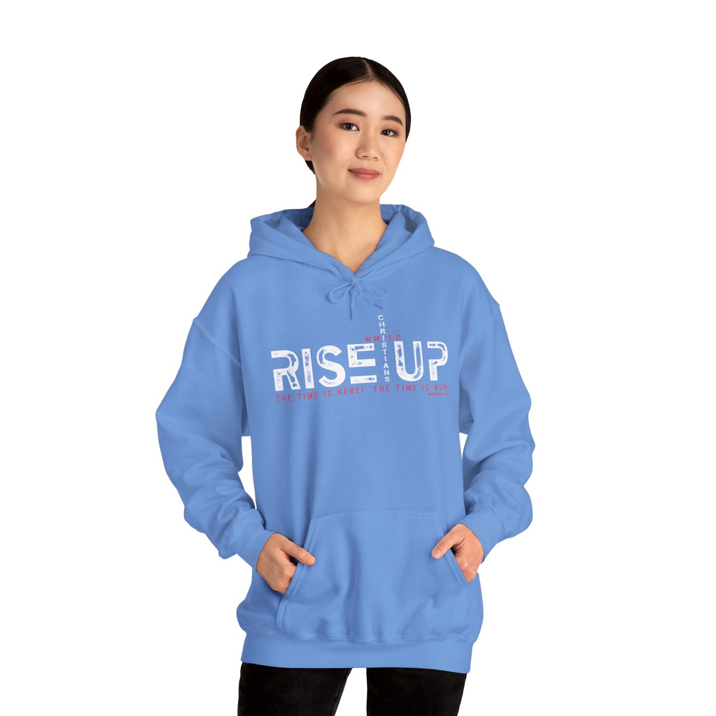 D Rise Up1 Heavy Blend Hoodie