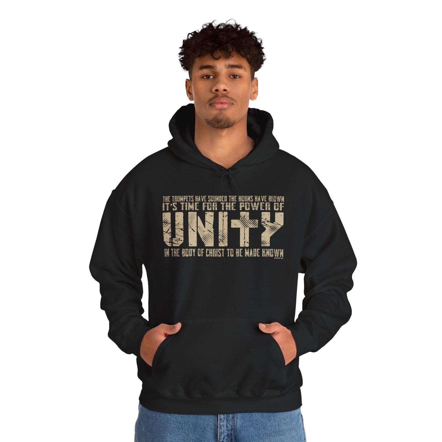 B Uni Tee Heavy Blend Hoodie