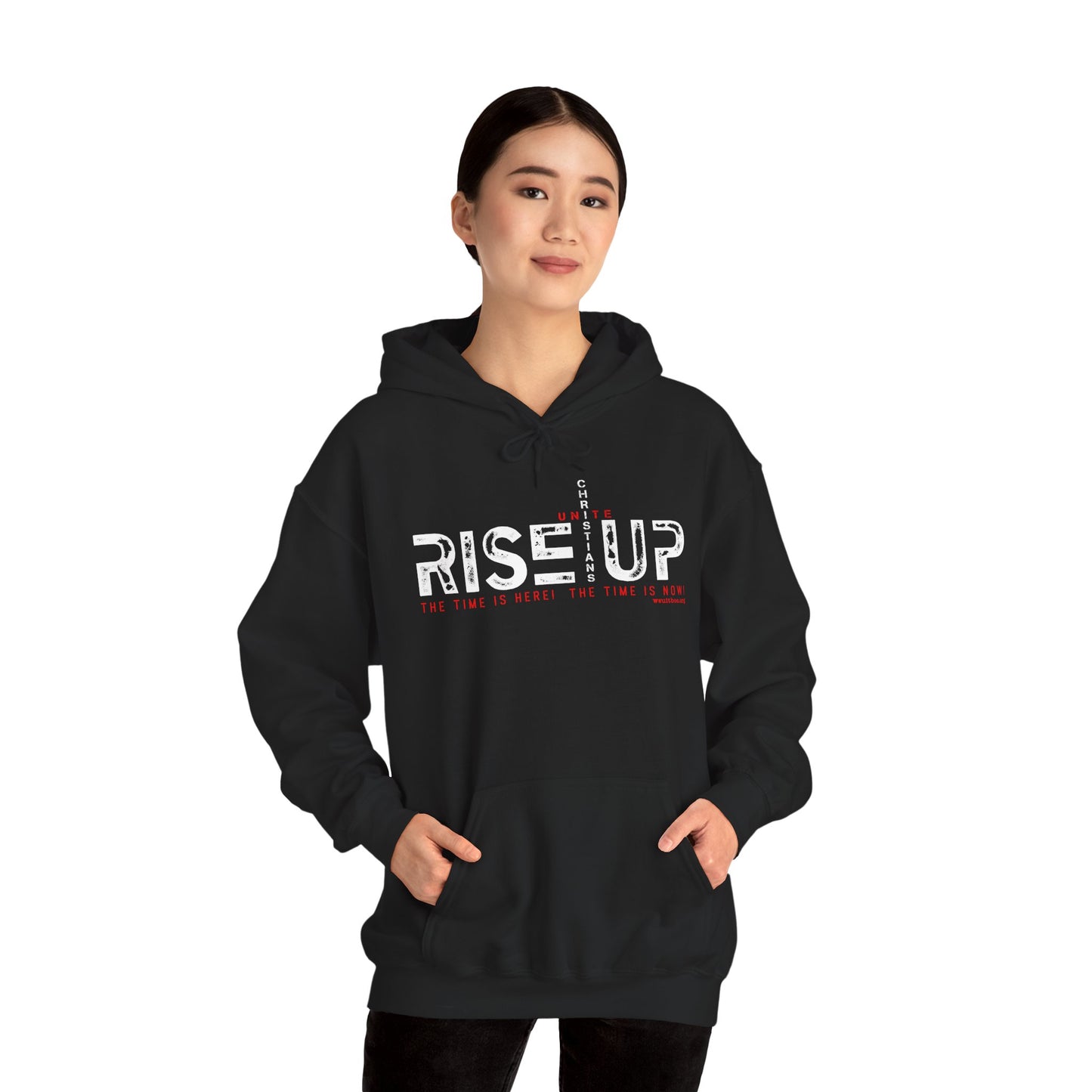 D Rise Up1 Heavy Blend Hoodie